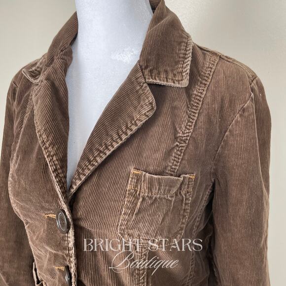 Rare Brown Corduroy Jacket ASO Rory Gilmore Girls Y2K Early 2000 Vintage Classic - Picture 10 of 14